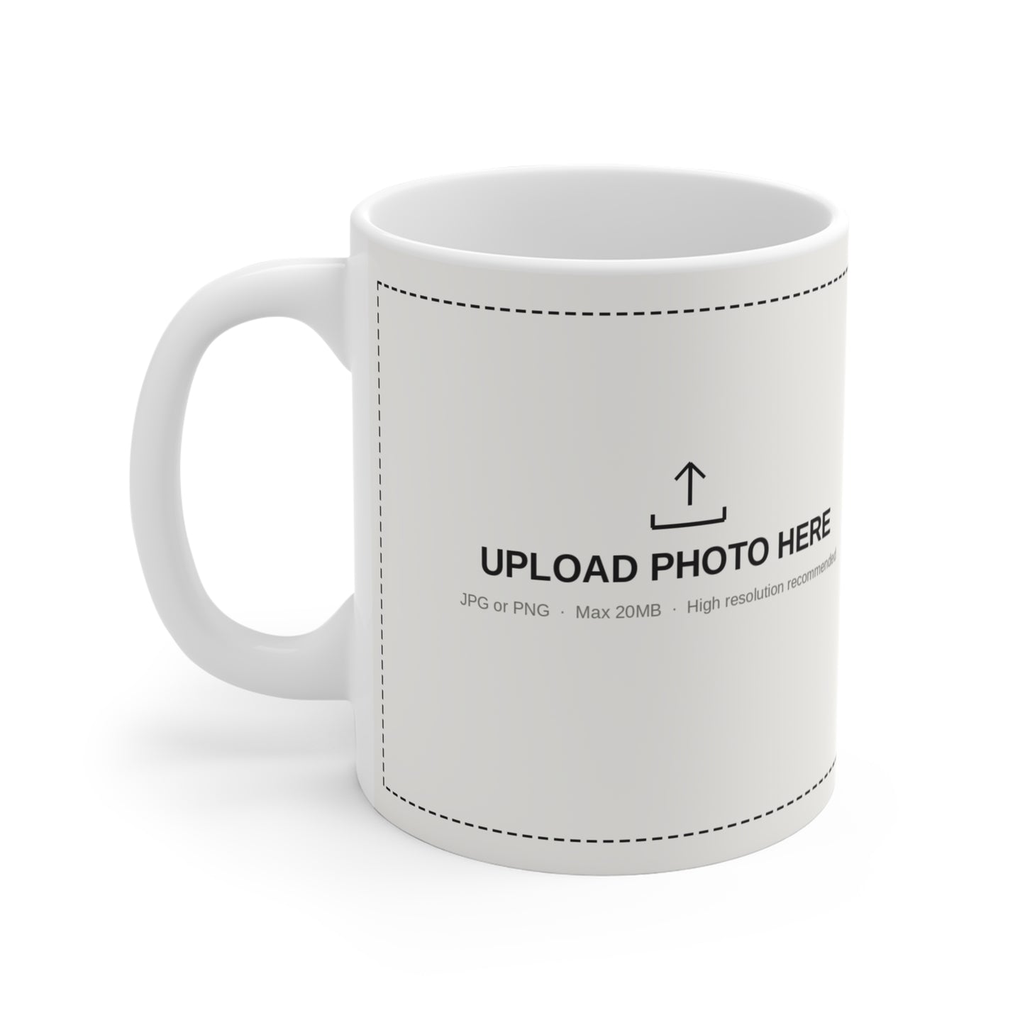 Flipped Off Co Custom Photo Mug 11oz