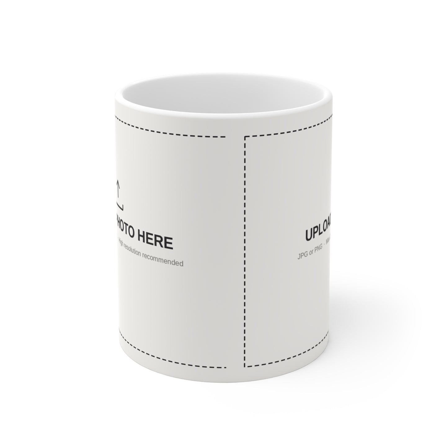 Flipped Off Co Custom Photo Mug 11oz