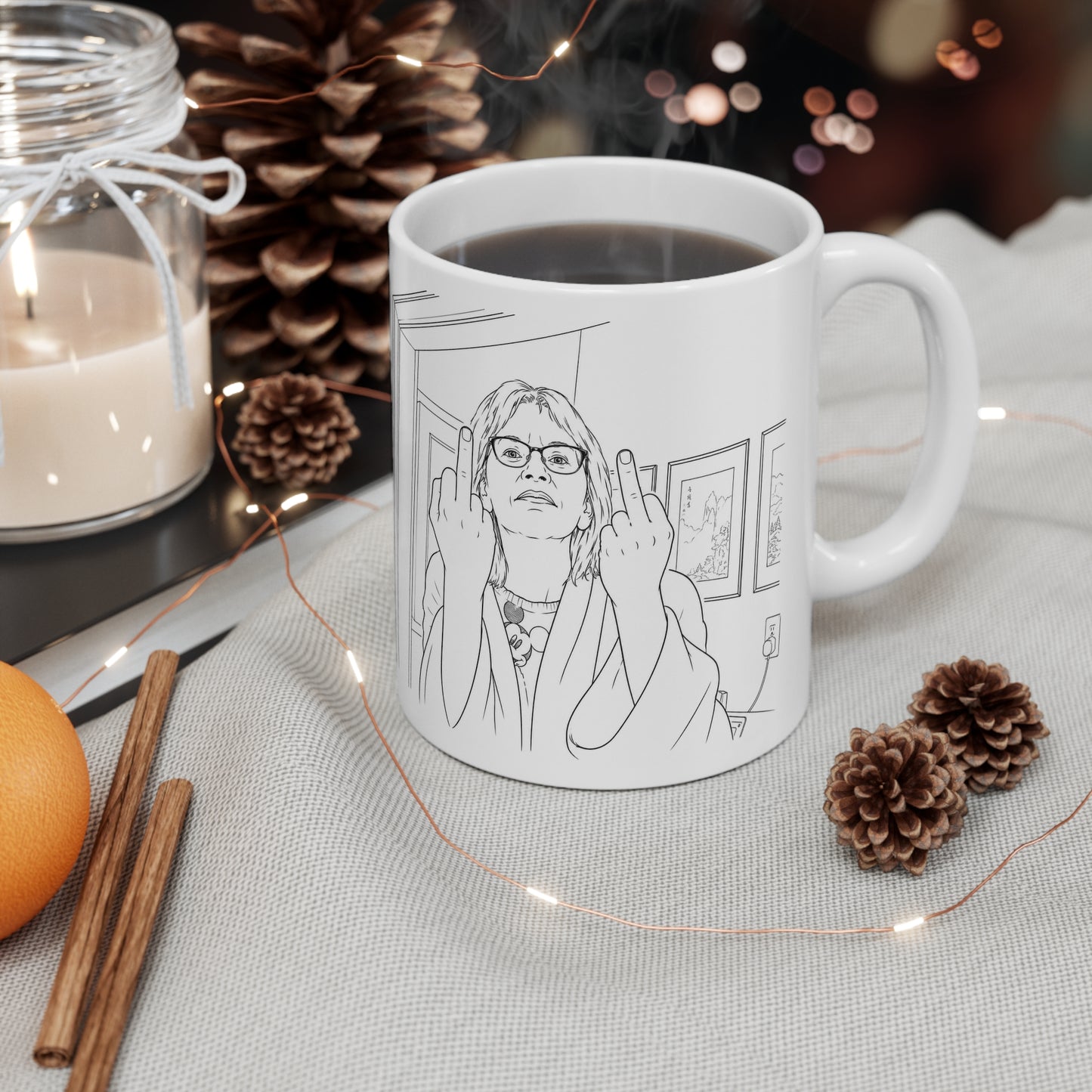 The Cindy Salute Mug