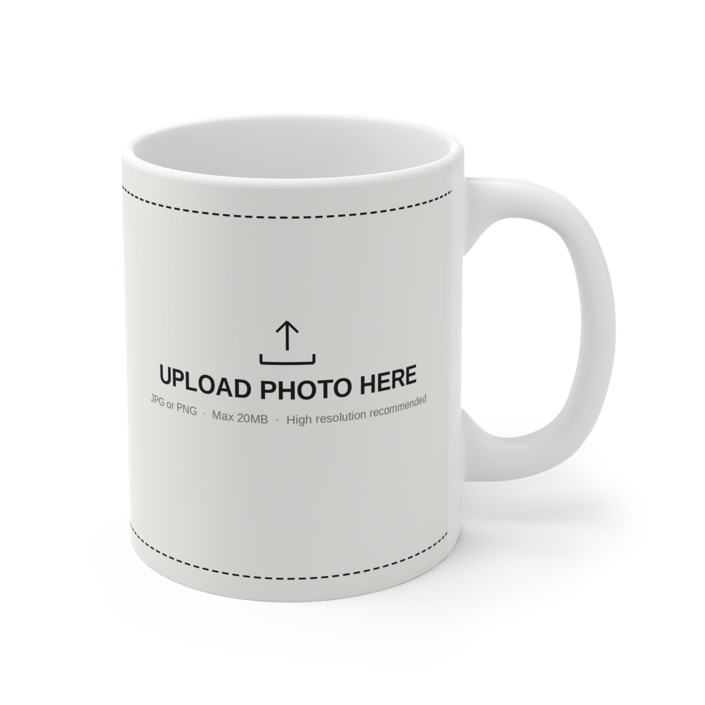 Flipped Off Co Custom Photo Mug 11oz