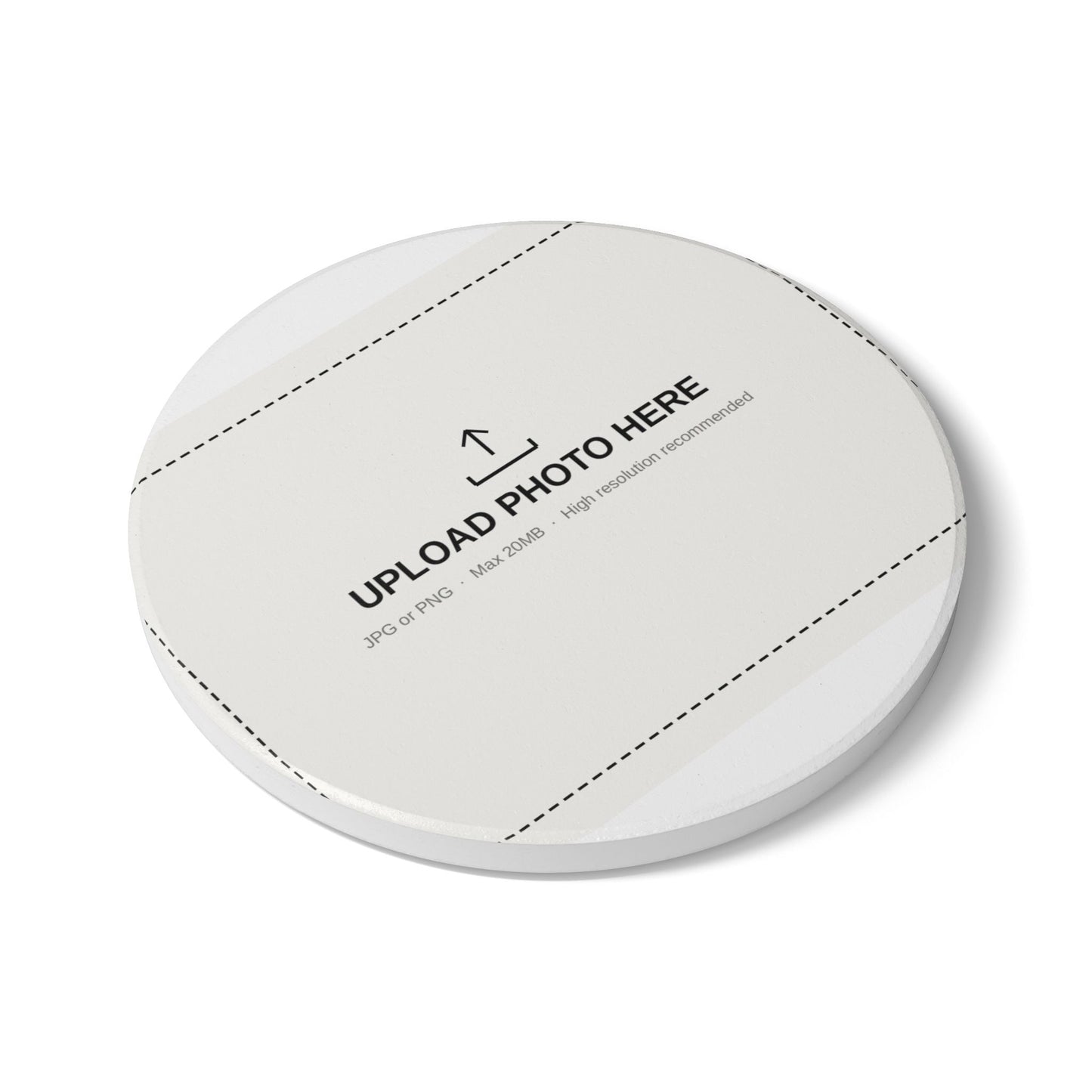 Flipped Off Co. Signature Ceramic Coaster - Fully Customizable
